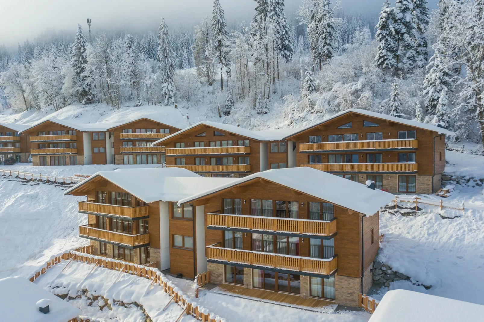Deluxe Chalet-Exterior winter