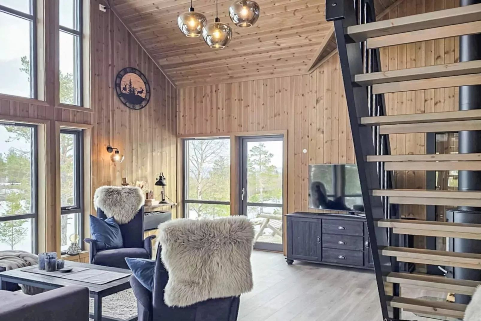11 person holiday home in Hornnes-Indoor