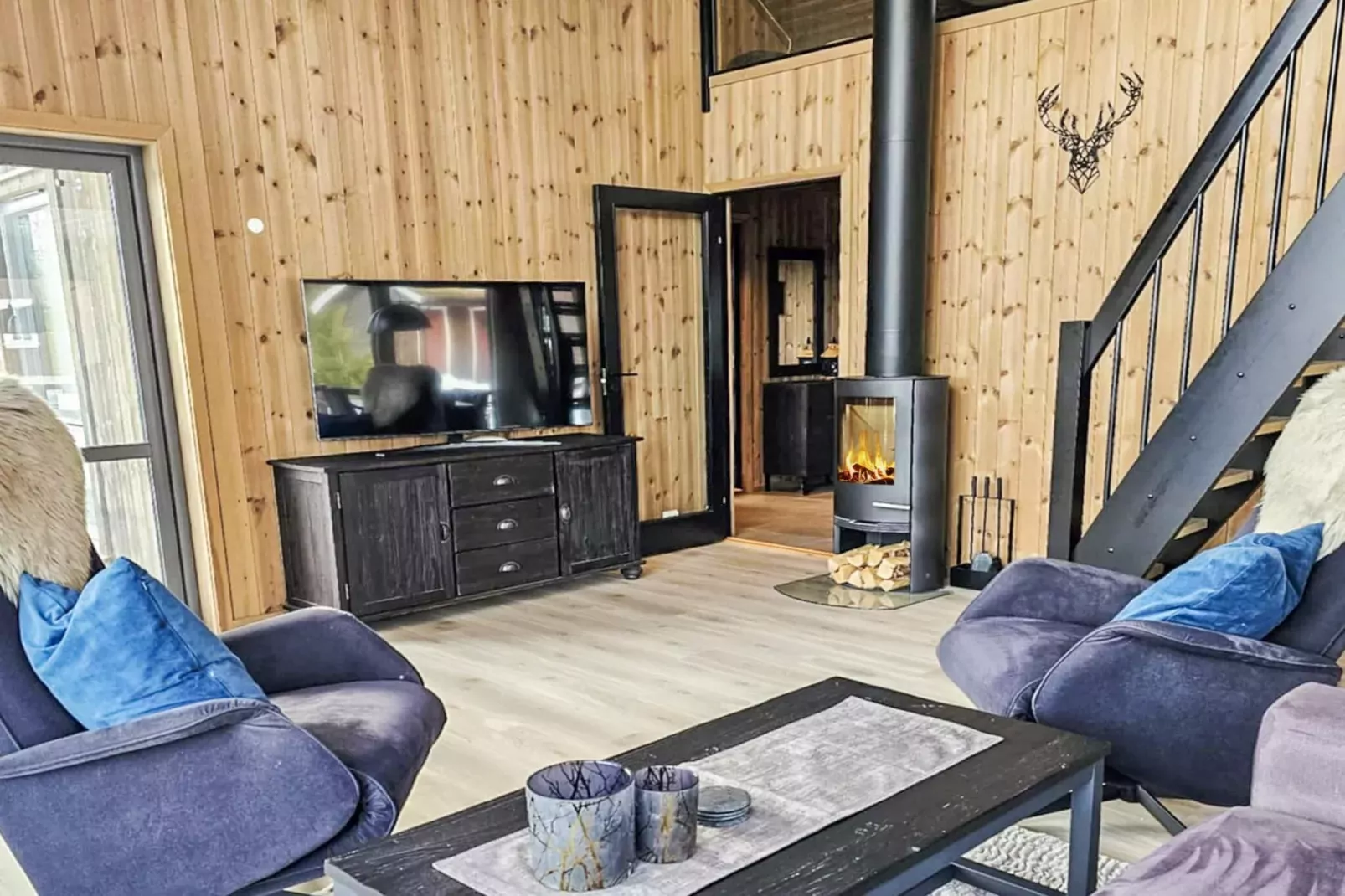 11 person holiday home in Hornnes-Indoor