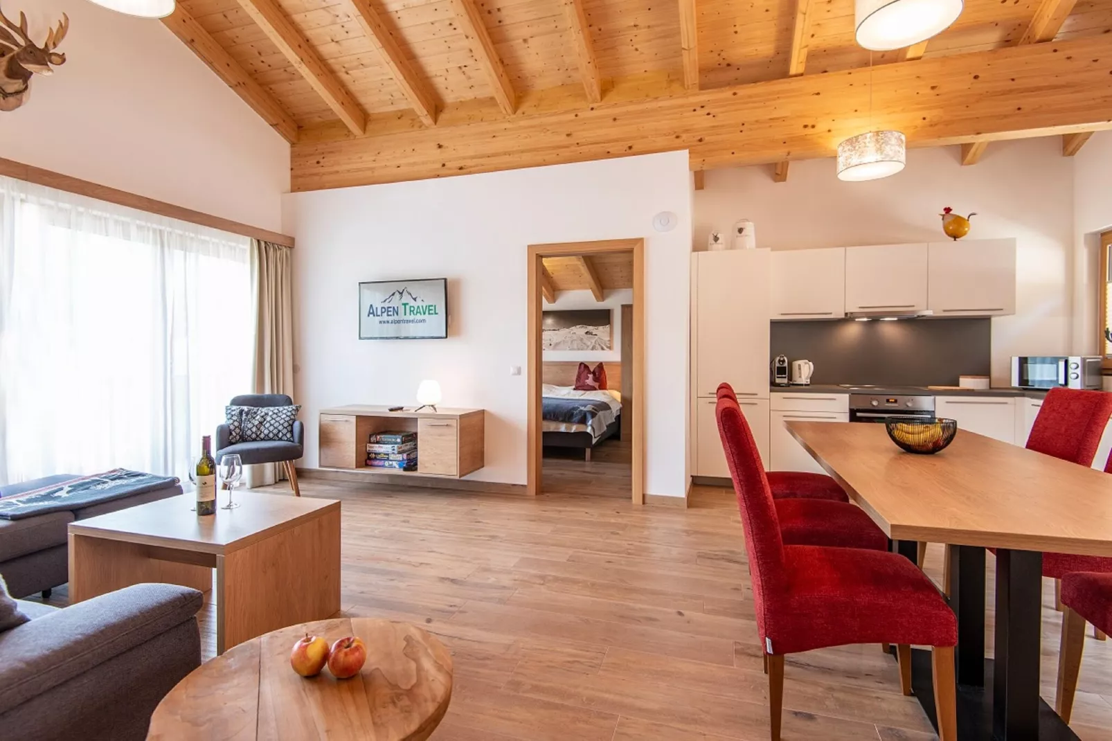GA2P Alpenleben Apartments-Living room