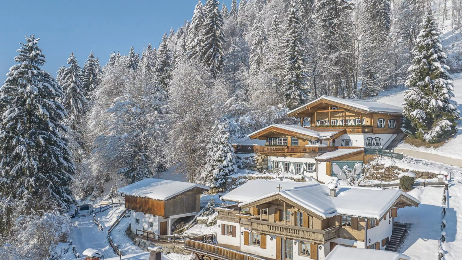 Kitz Hills Chalet Mondschein-Exterior winter