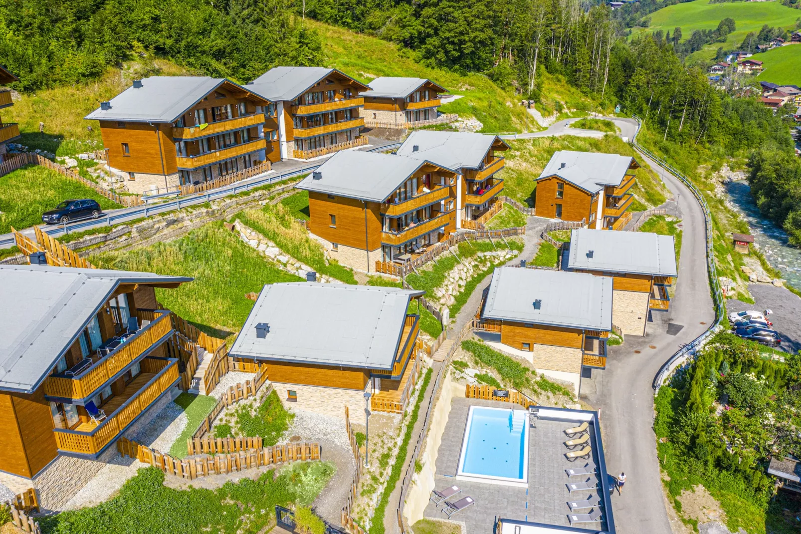 GA3C Alpenleben Apartments-Areas summer 1km