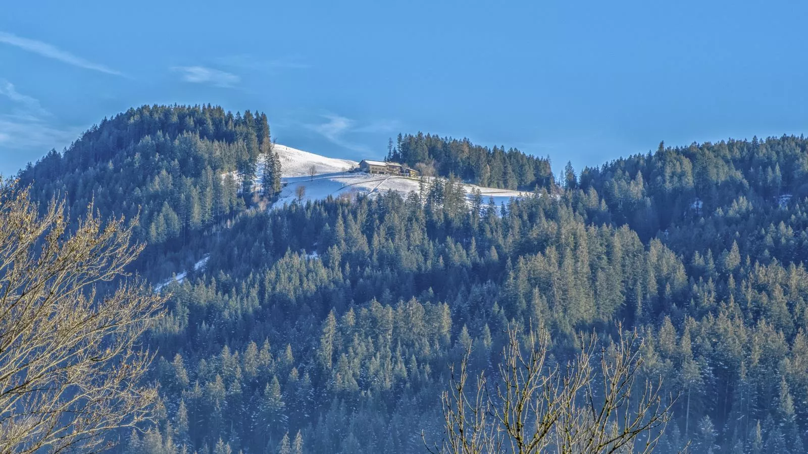 Kitz Hills Chalet Mondschein-View winter