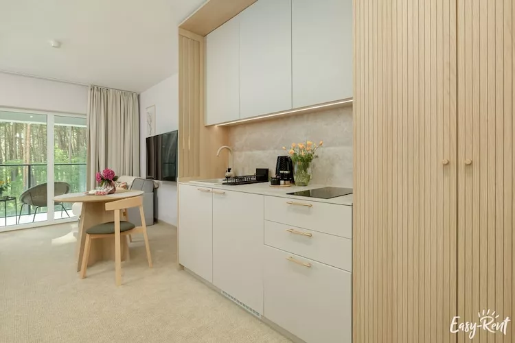 Apartament Uzdrowiskowa 4A-23 Łukęcin-Kitchen