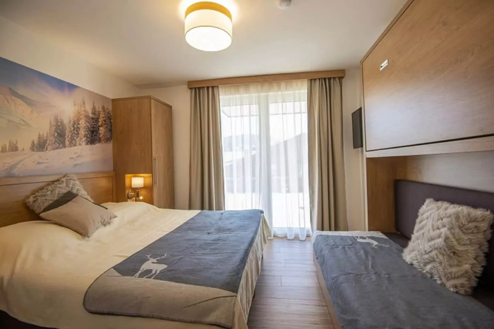 GA3C Alpenleben Apartments-Bedroom