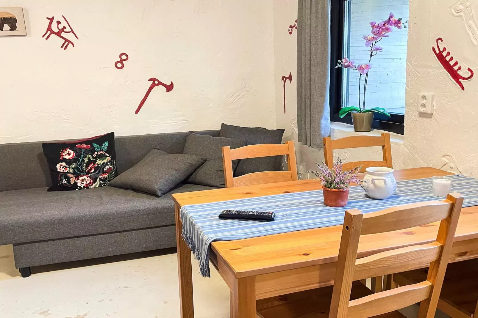 Holiday home in Hoor with pool-Indoor