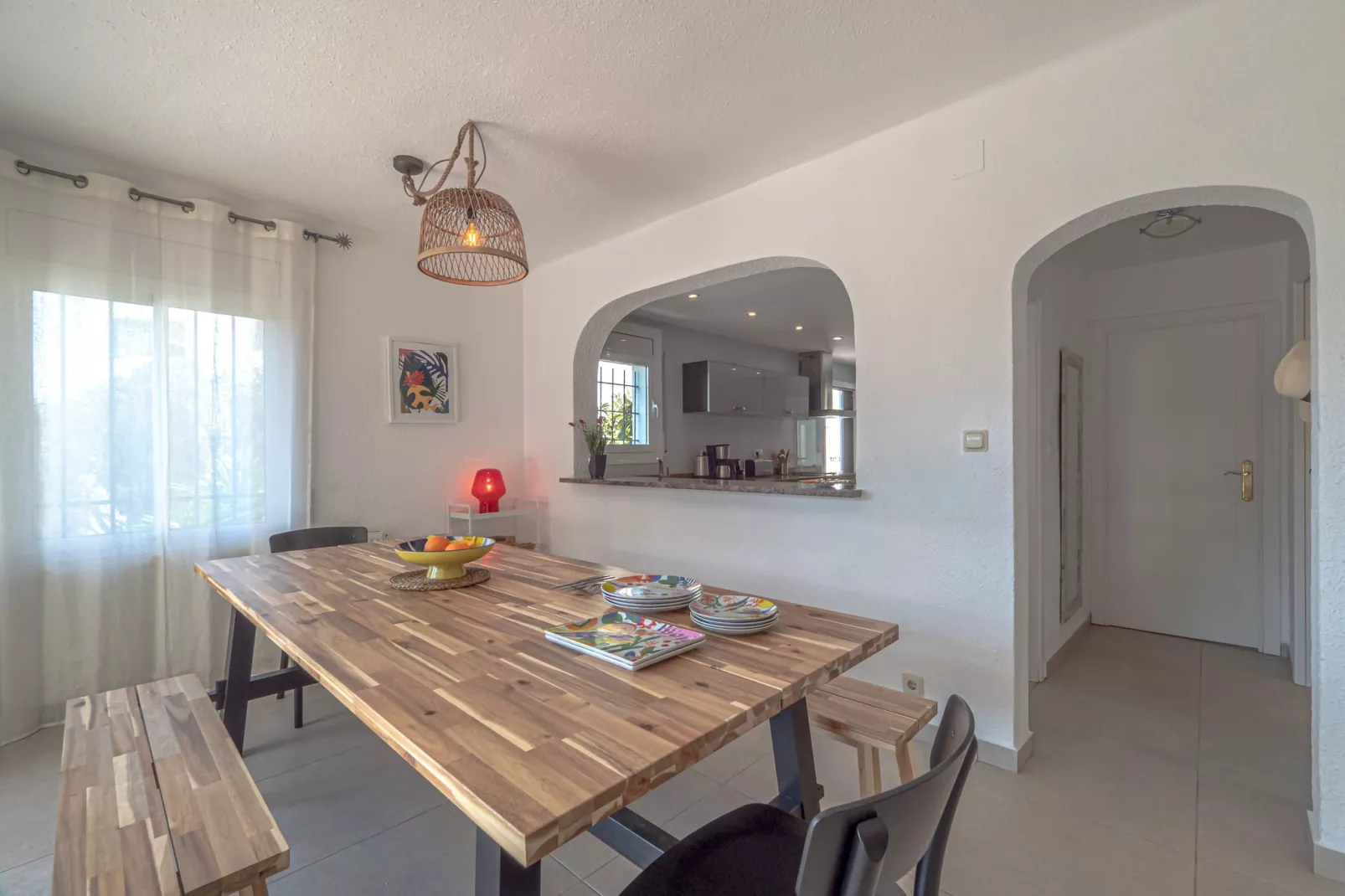 VILLA ESMERALDA Canyelles-Dining room