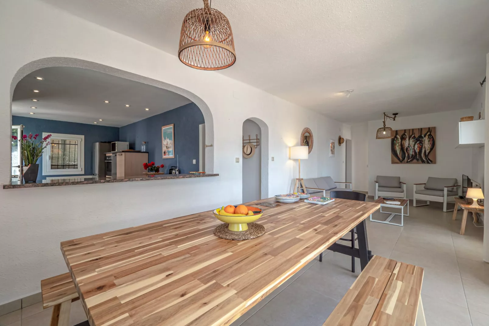 VILLA ESMERALDA Canyelles-Dining room
