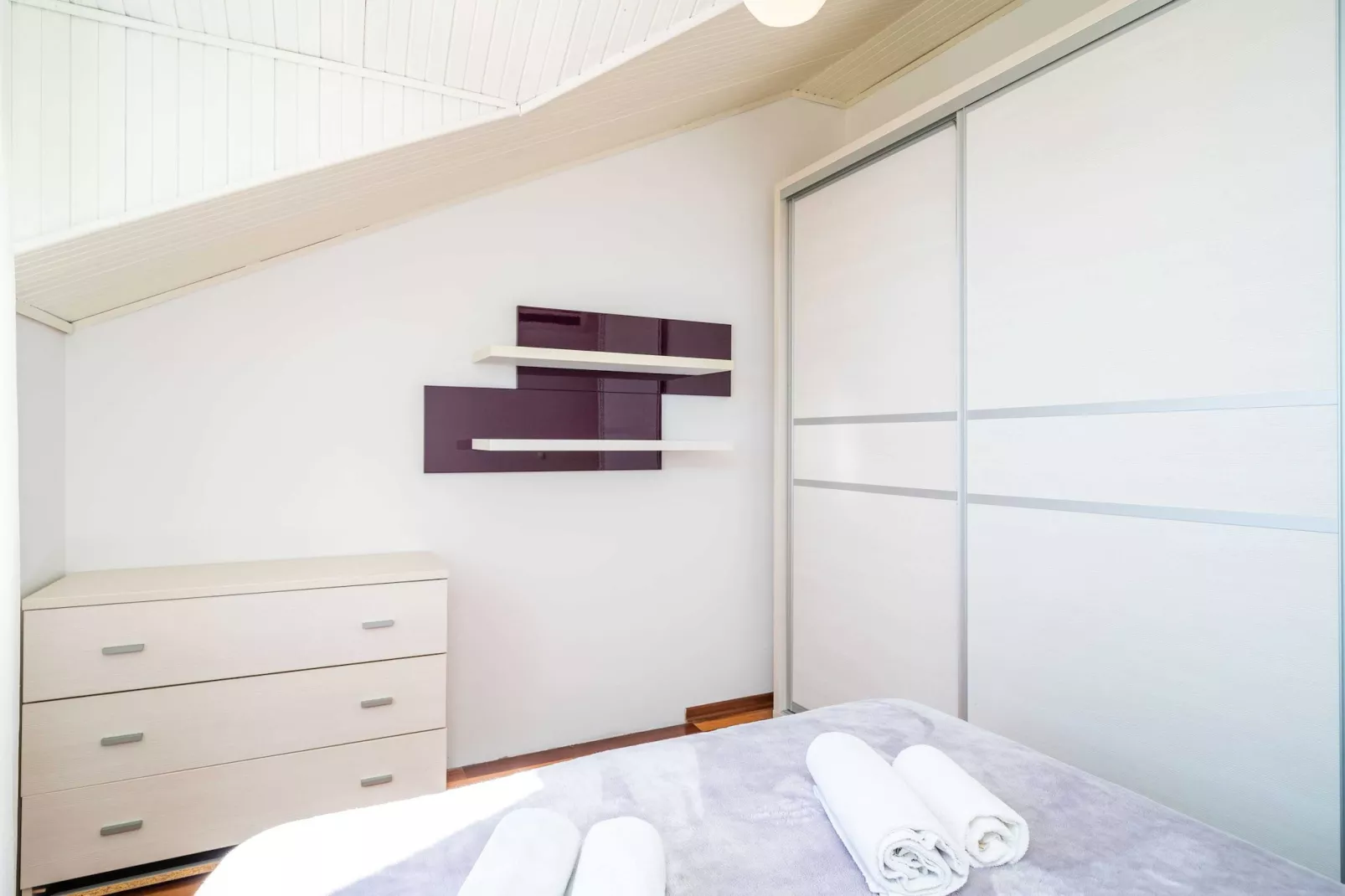 Apartments Isabora - Premium Two-Bedroom Apartment with Terrace and Sea View-Chambre