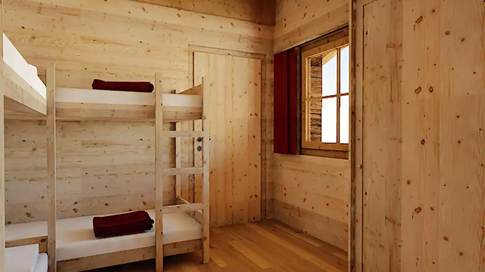 Heualm-Schlafzimmer