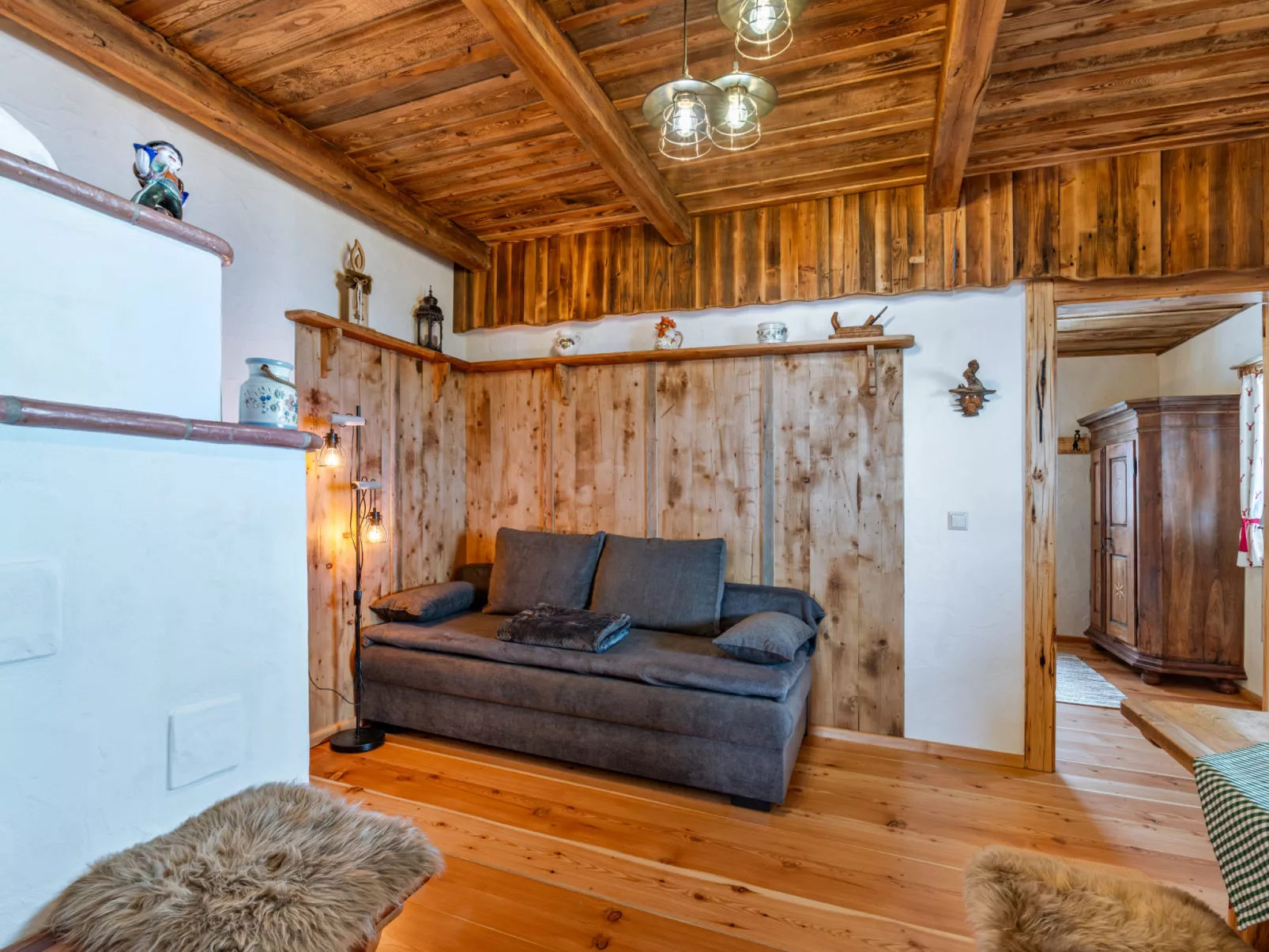 Heregger Hütte-Drinnen