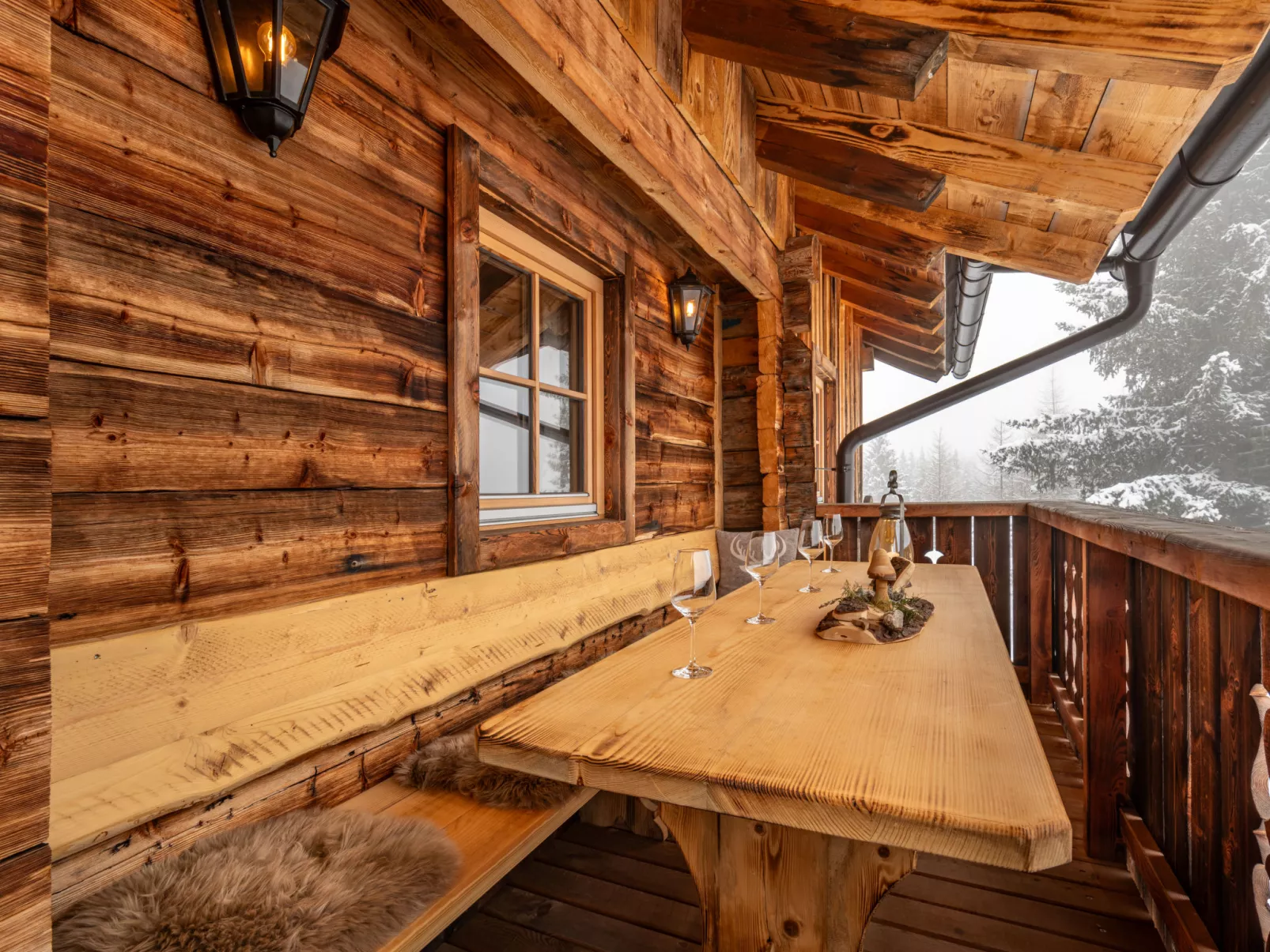Heregger Hütte-Draußen