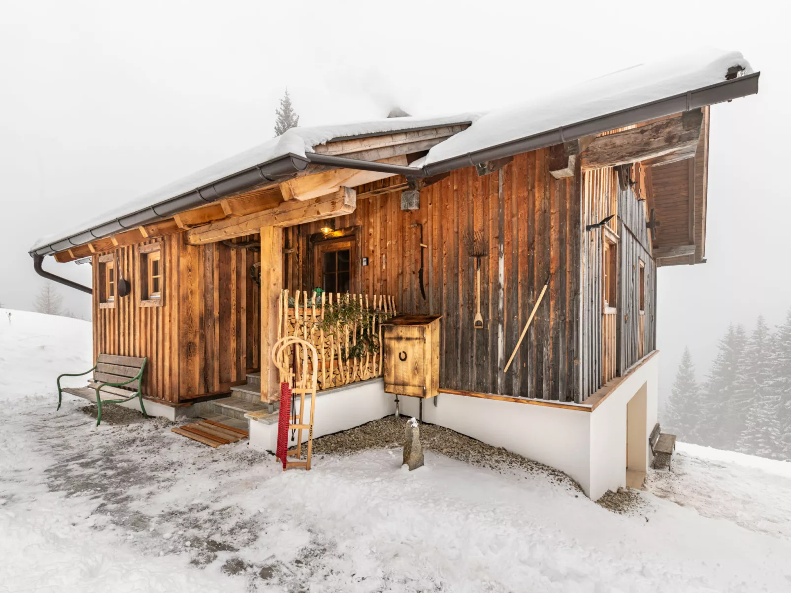 Heregger Hütte-Draußen