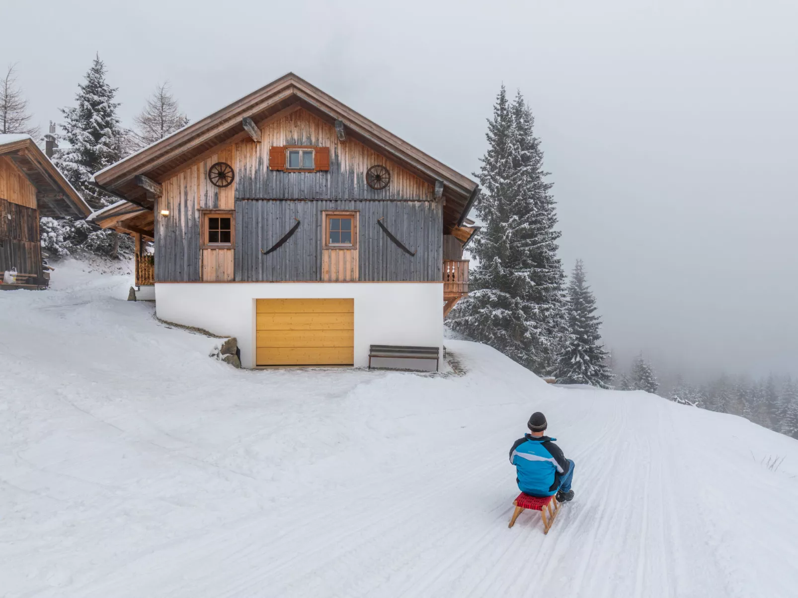 Heregger Hütte-Draußen