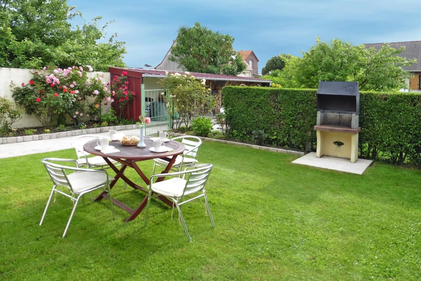 Holiday home Cayeux-sur-Mer-Terrace balcony