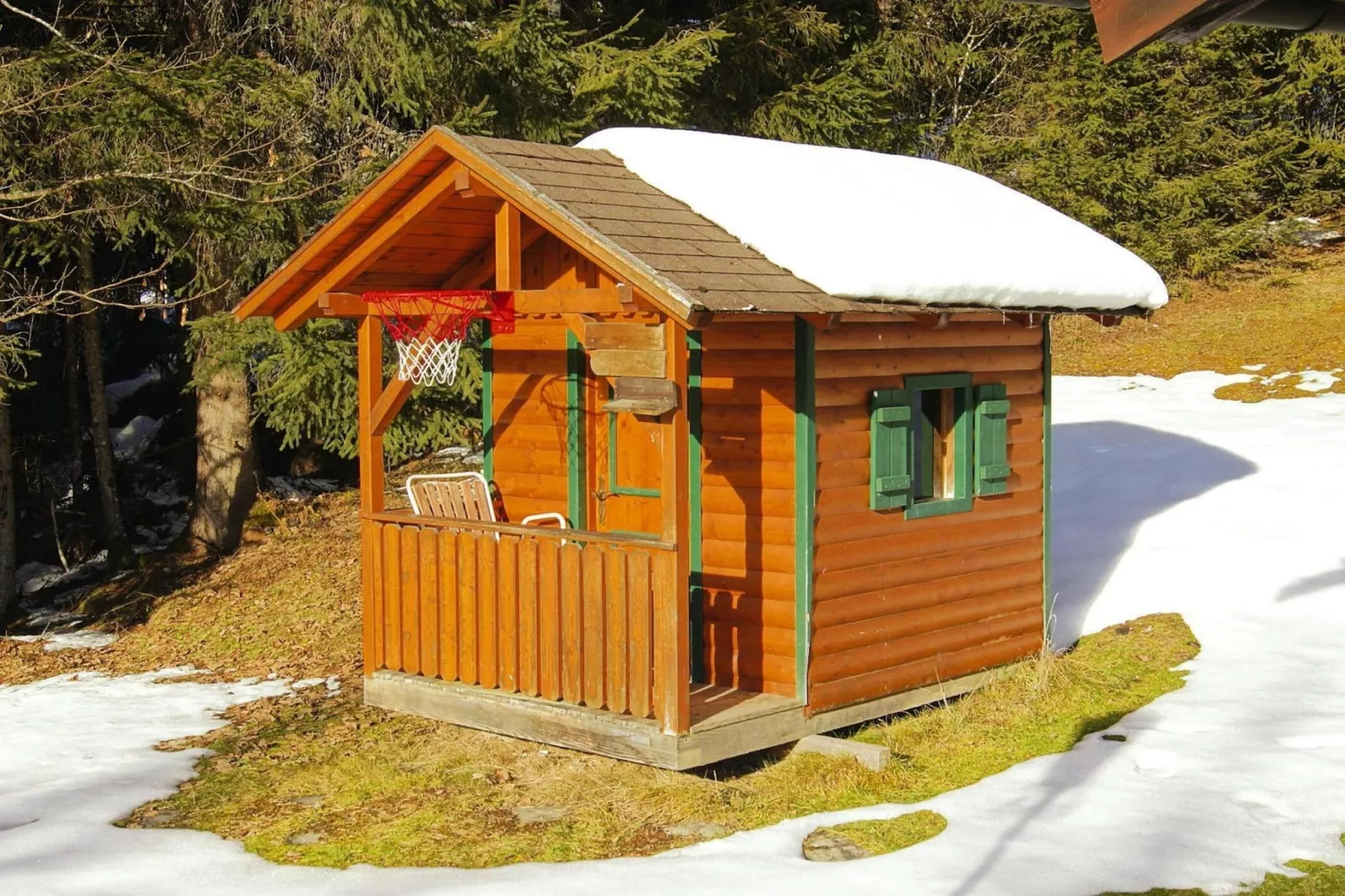 Ferienhaus Aigenberg-Exterior winter