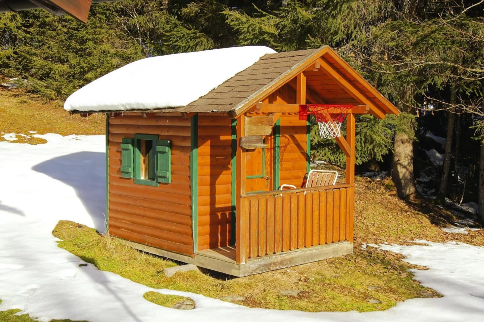 Ferienhaus Aigenberg-Exterior winter