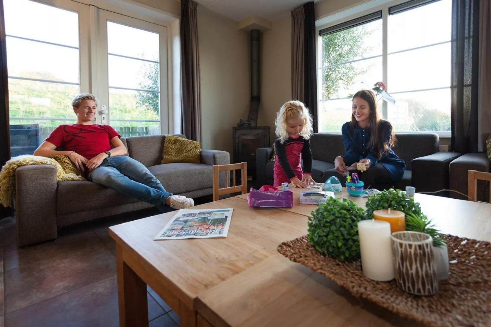 Andijk 15-Wohnzimmer