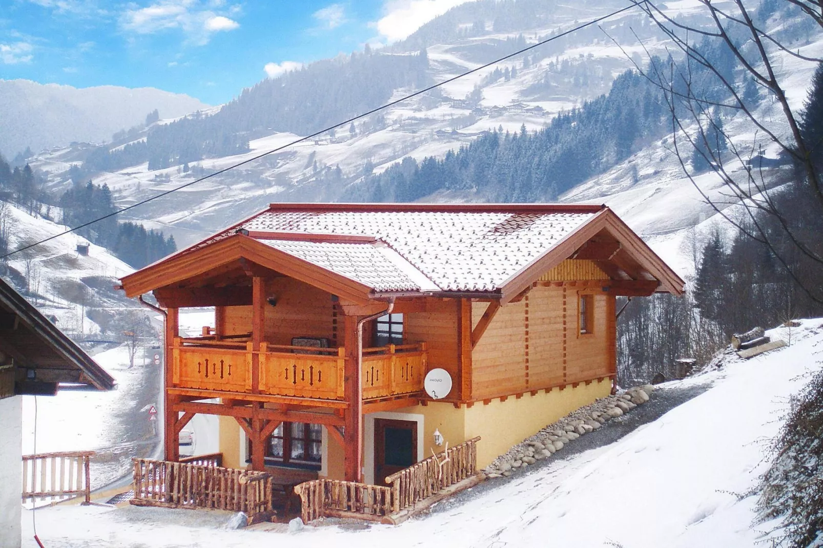 Lieslhütte-Außenbereich Winter