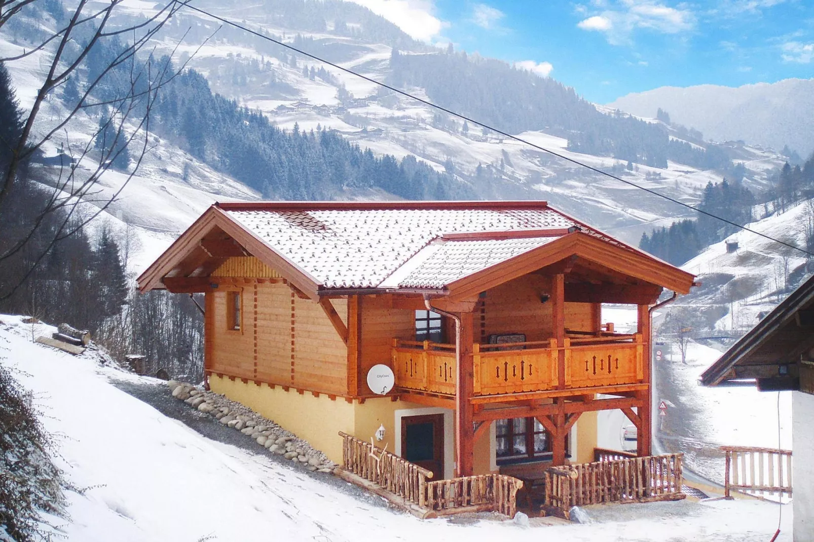 Lieslhütte-Außenbereich Winter