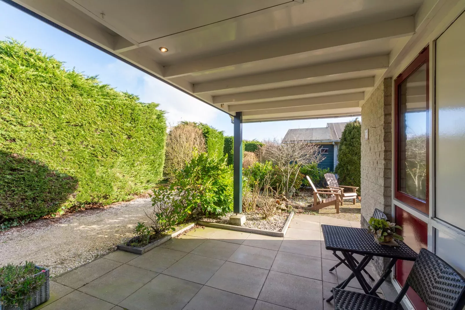 Watersnip 57 "Huis Skuumkoppe"-Balcon-terrasse
