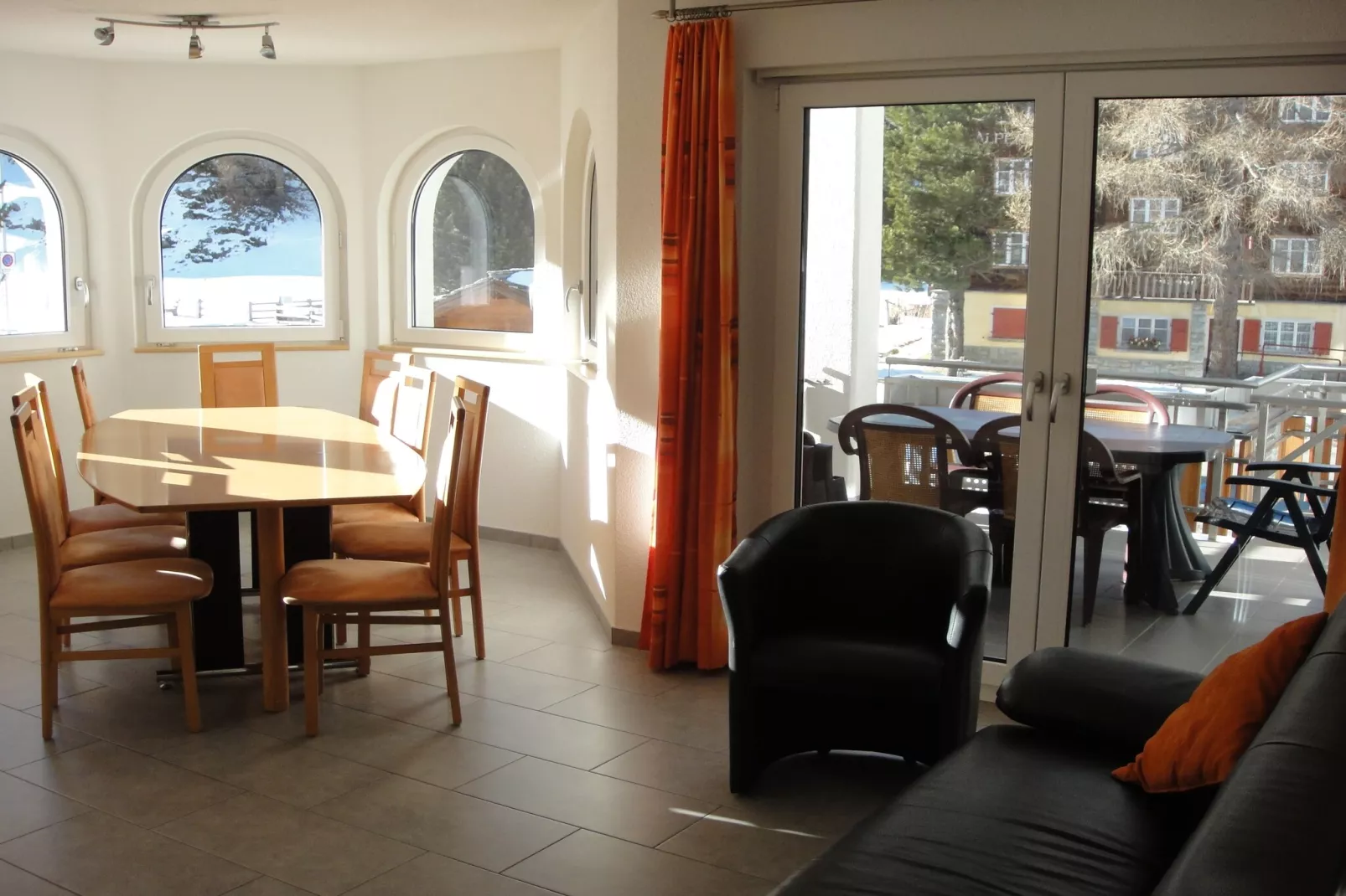 Chalet Sunstar große Wohnung-Salon