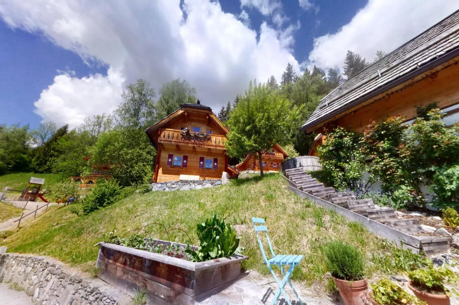 Naturdorf Oberkühnreit-Gardens summer