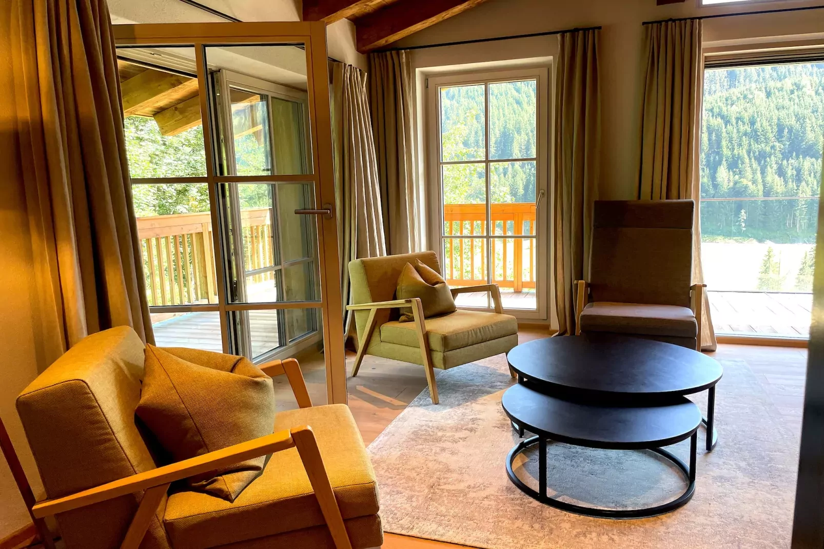 Chalet Glemmerl Mountain Lodge-Wohnzimmer