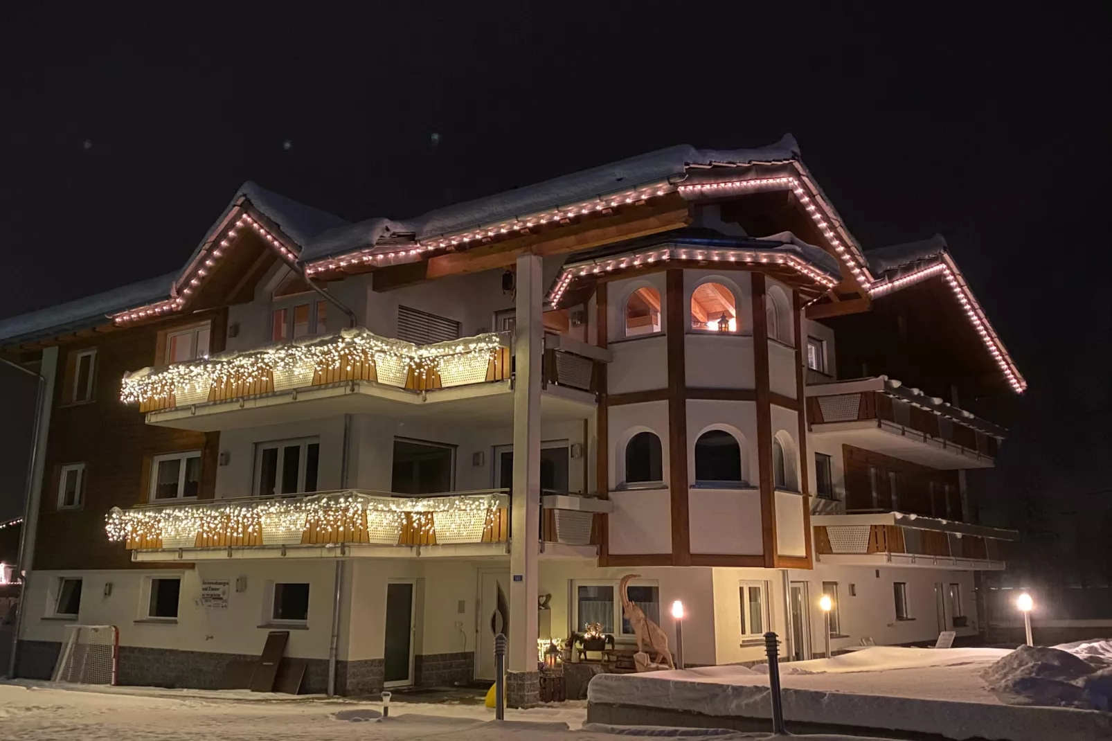 Haus Alpenstern Wohnung Distel-Außenbereich Winter