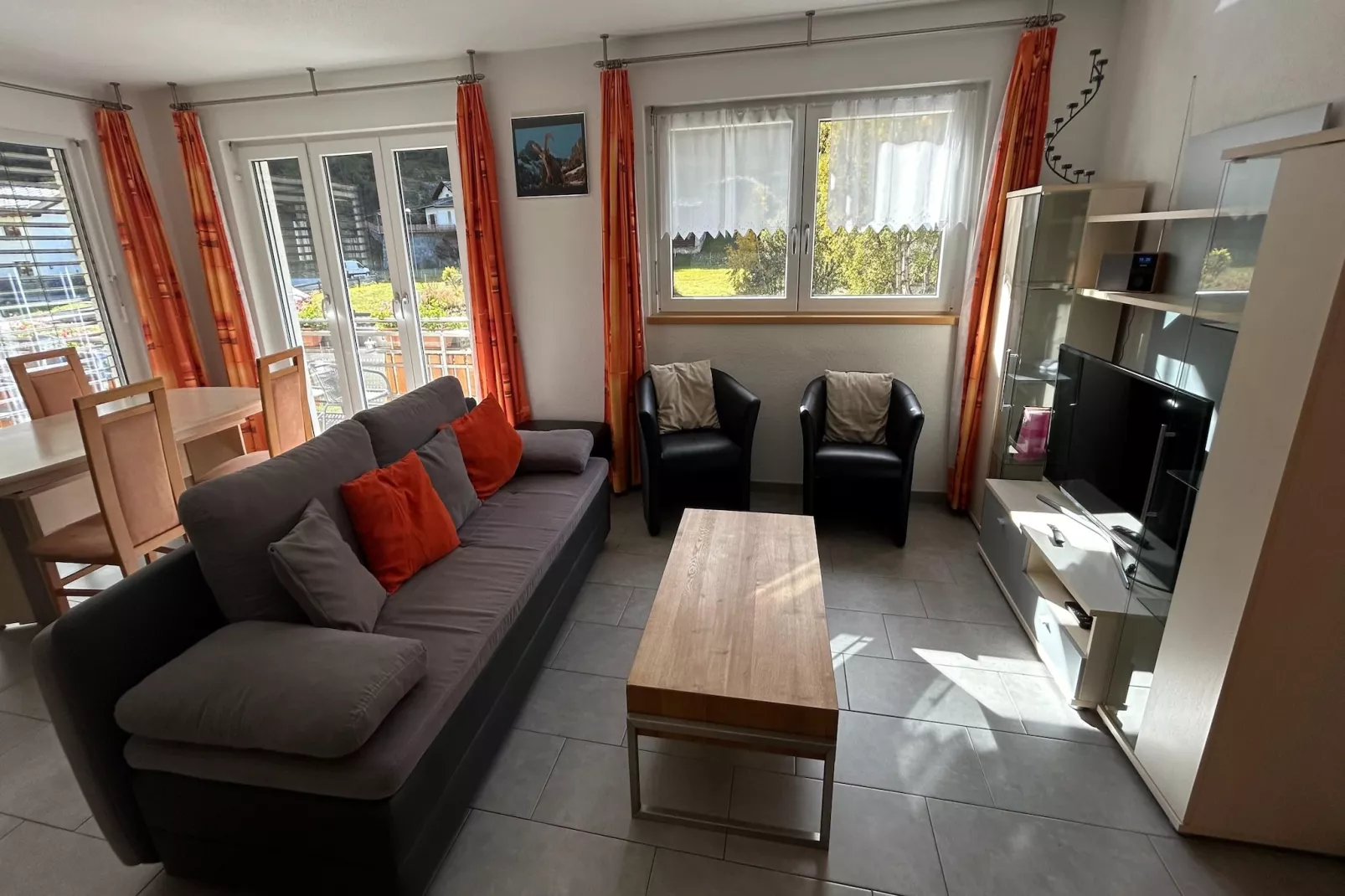 Haus Alpenstern Wohnung Distel-Wohnzimmer