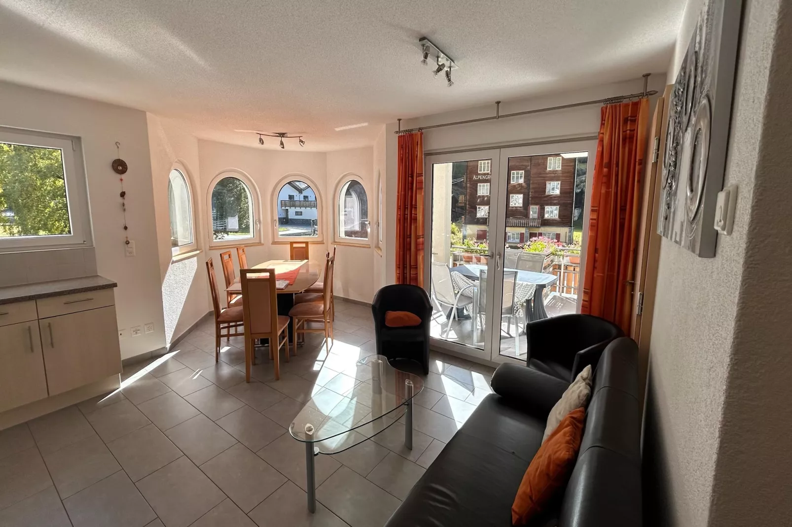 Haus Alpenstern Wohnung Trift-Living room
