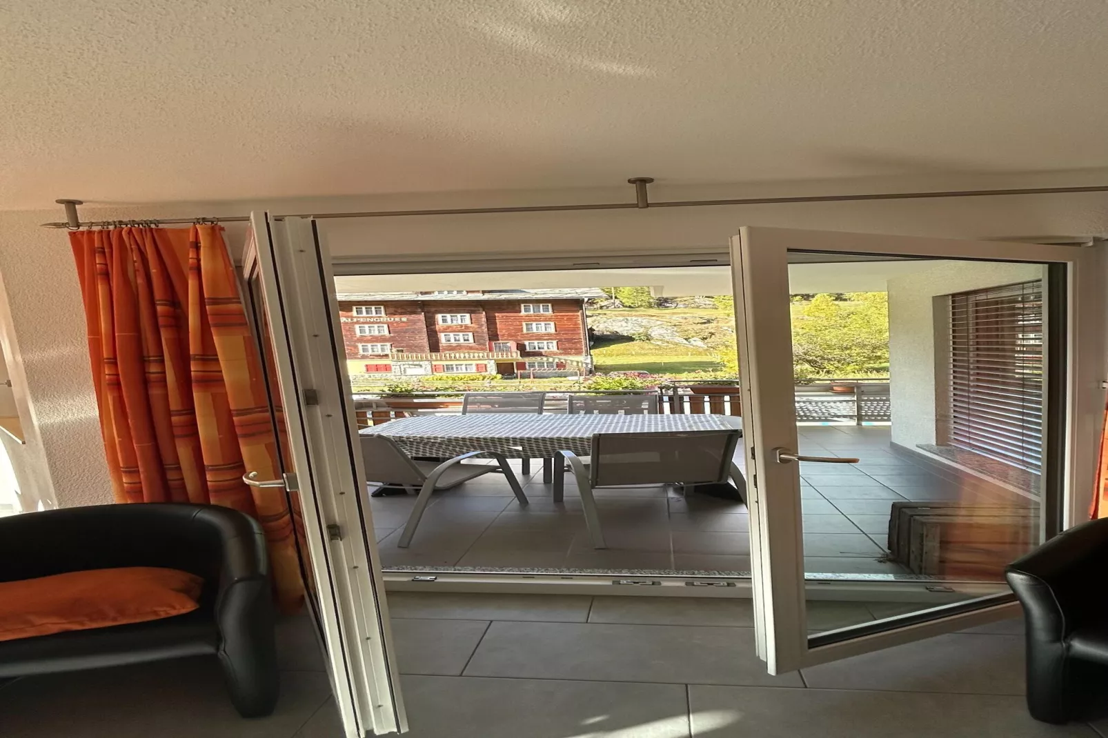 Haus Alpenstern Wohnung Trift-Terrace balcony