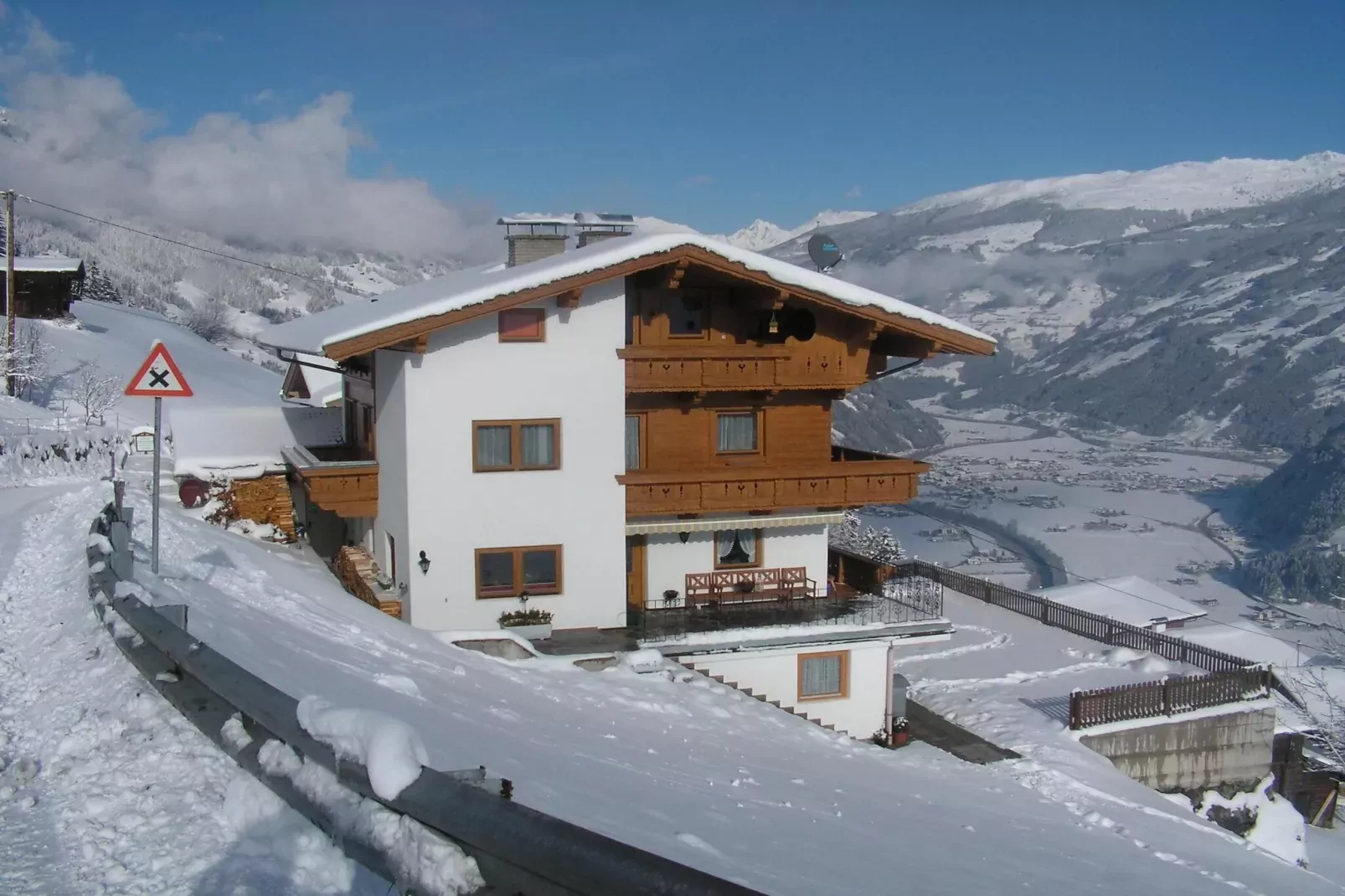 Haus Steinberger-Exterior in winter