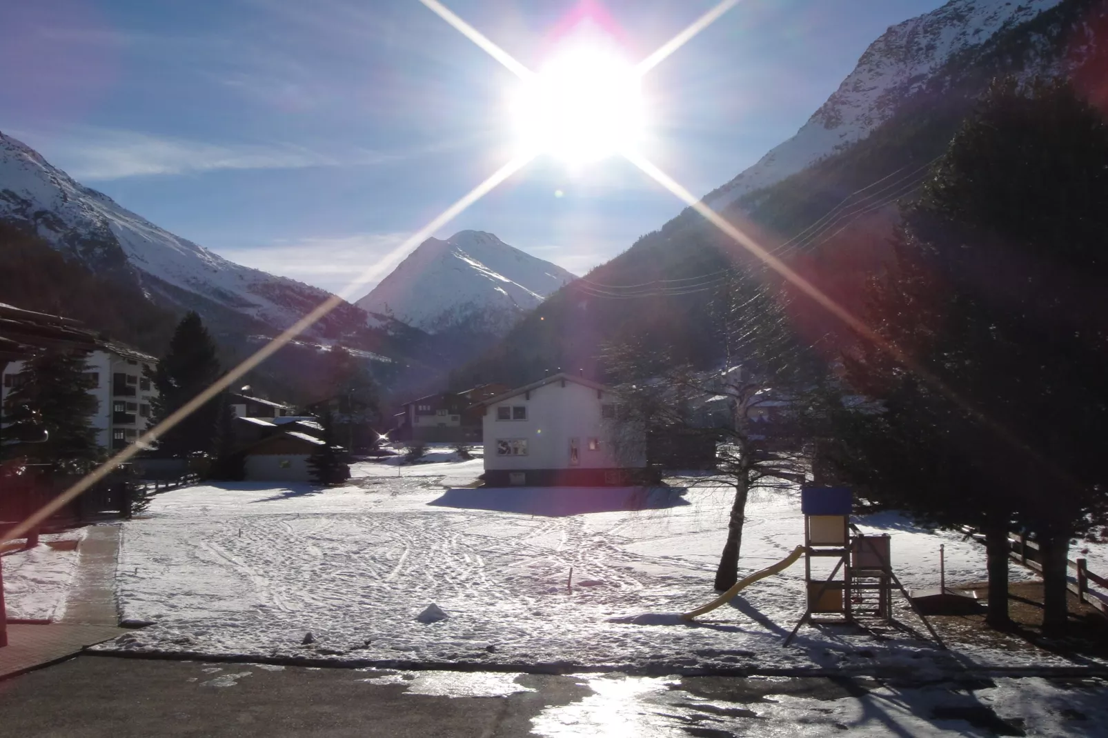 Haus Alpenstern Wohnung Trift-View winter