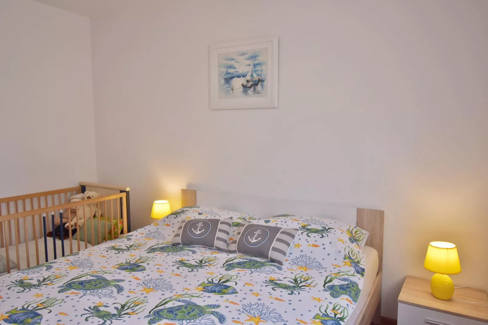 Tina & Denis - Apt Tina with Terrace and Garden-Bedroom
