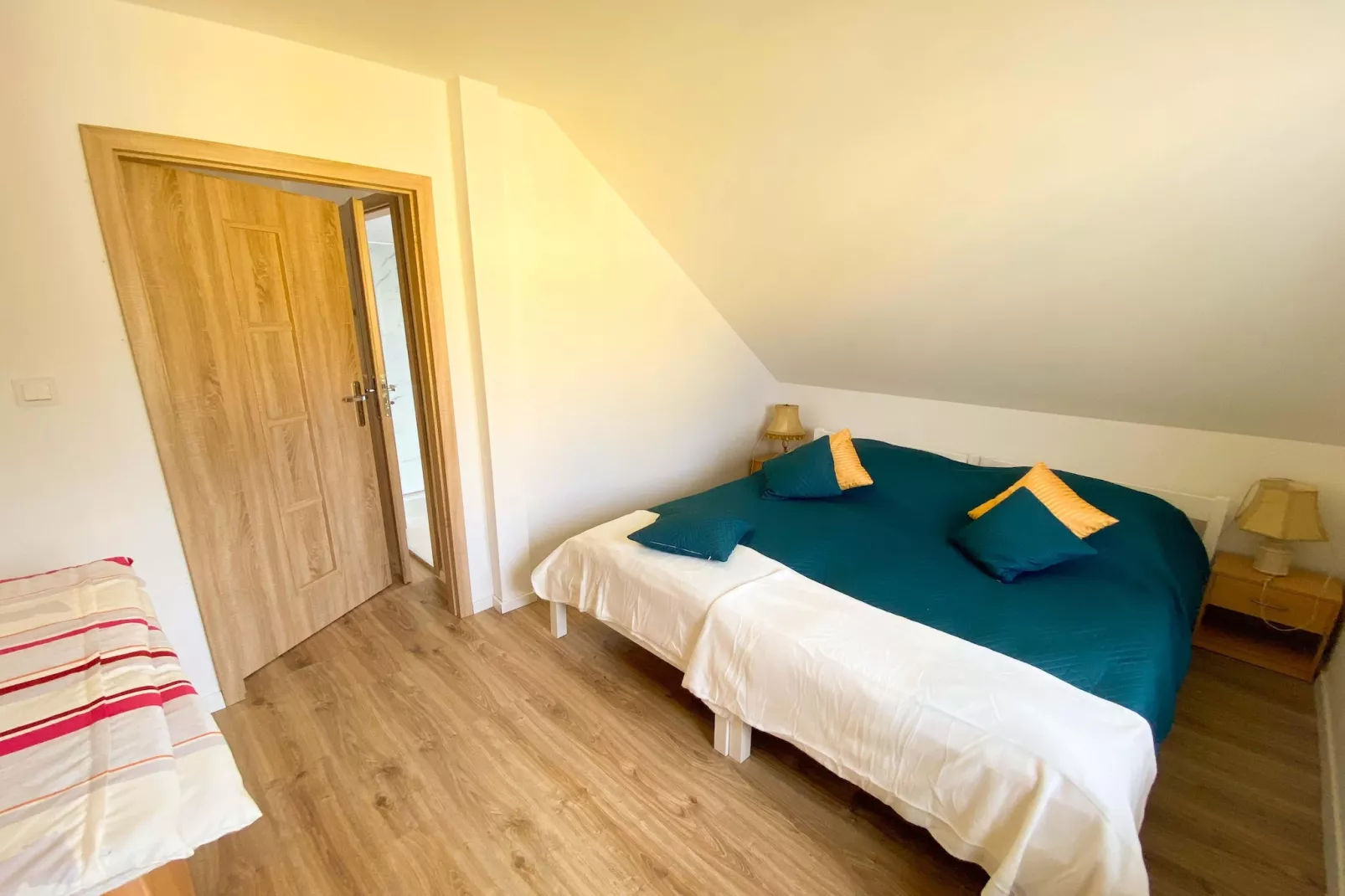 Ferienhaus Kormoran in Nowe Warpno für 10 Personen LUK-Schlafzimmer
