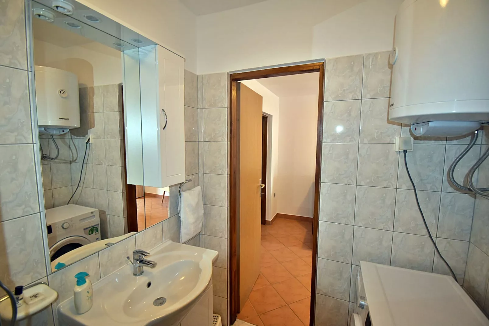 Tina & Denis - Apt Denis with Terrace and Garden-Bathroom
