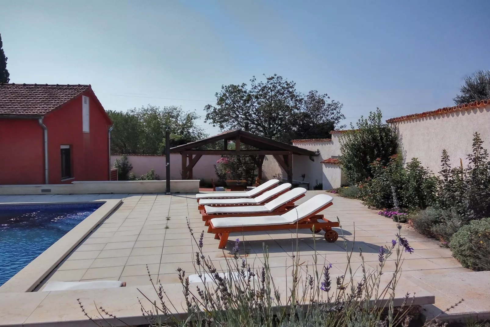 Holiday Home Sabina - Private Pool, BBQ Area-Exterior summer