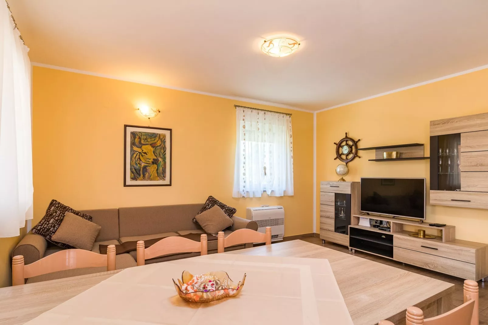 Holiday Home Dolinka with Private Pool-Living room