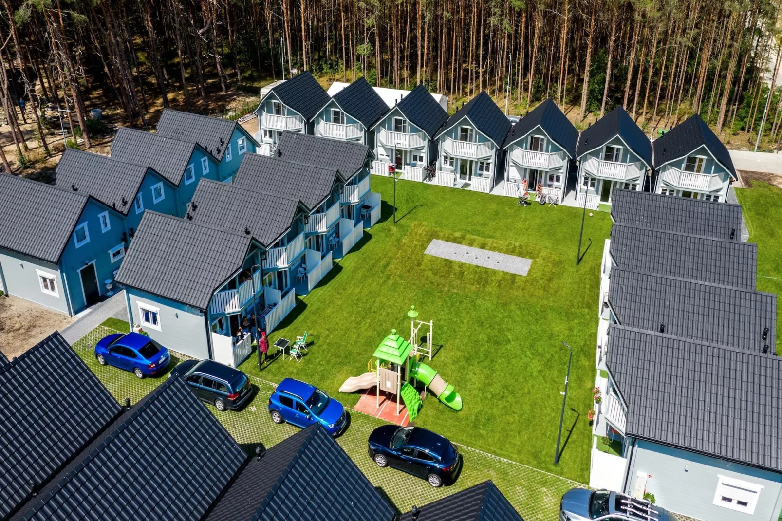 Diune Resort at the seashore in Miedzywodzie for 7 persons NIEW-Exterior summer