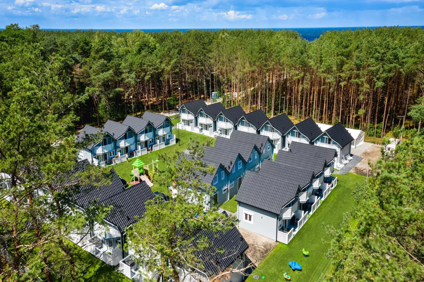 Diune Resort at the seashore in Miedzywodzie for 7 persons NIEW-Exterior summer
