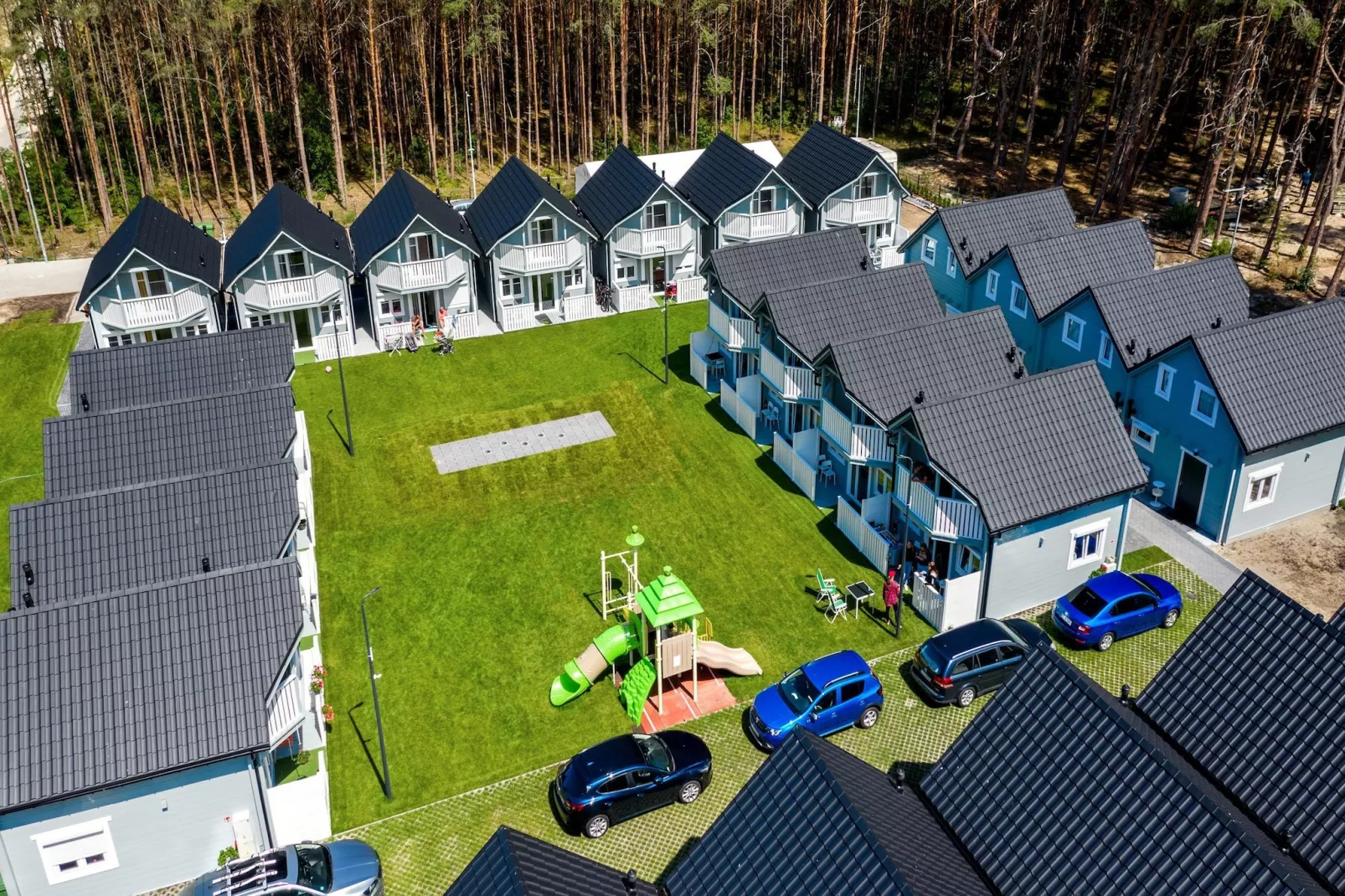 Diune Resort at the seashore in Miedzywodzie for 7 persons NIEW-Exterior summer