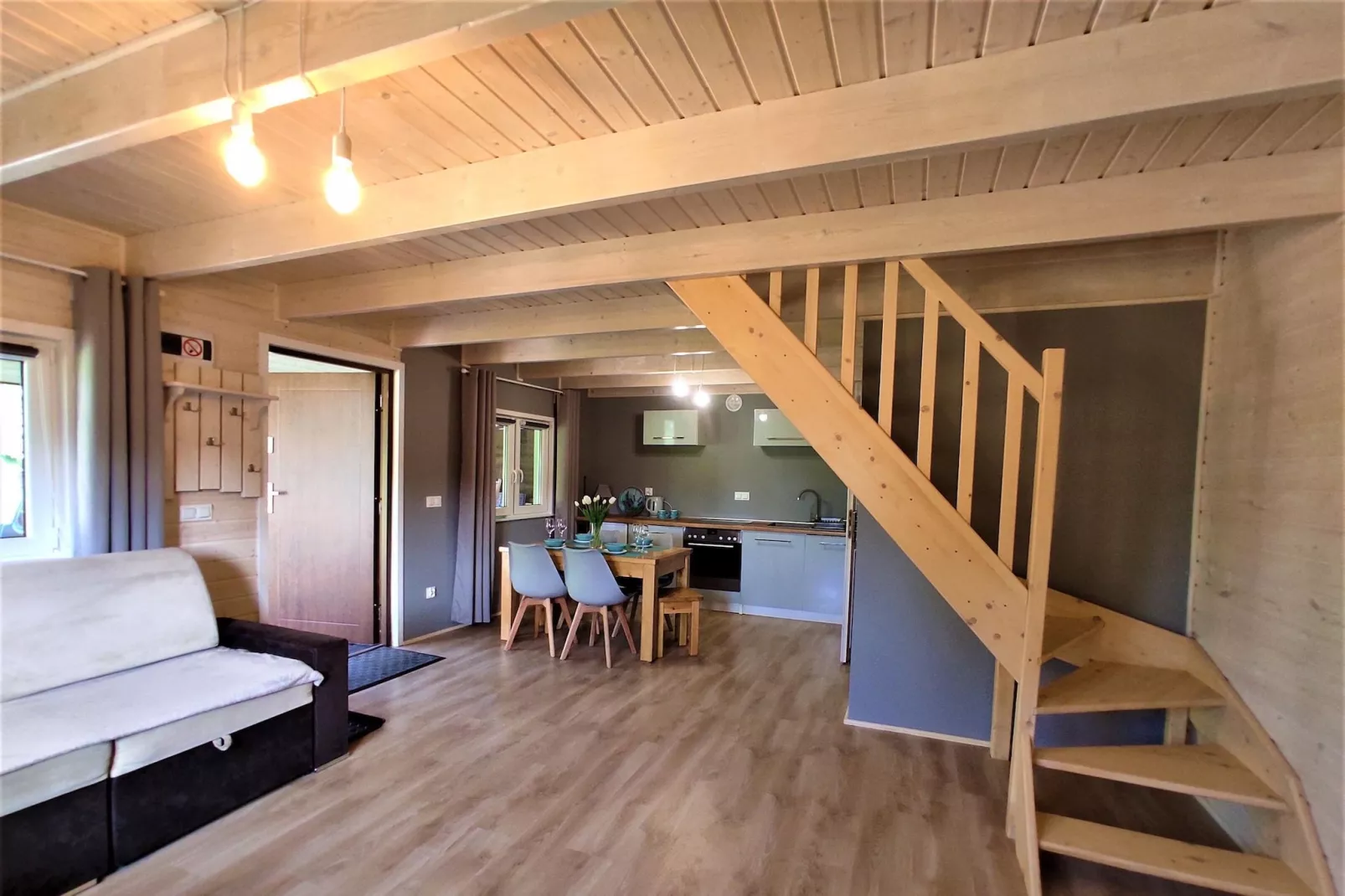 La  Paloma Resort 60 qm 6 persons Kolczewo-Wohnzimmer