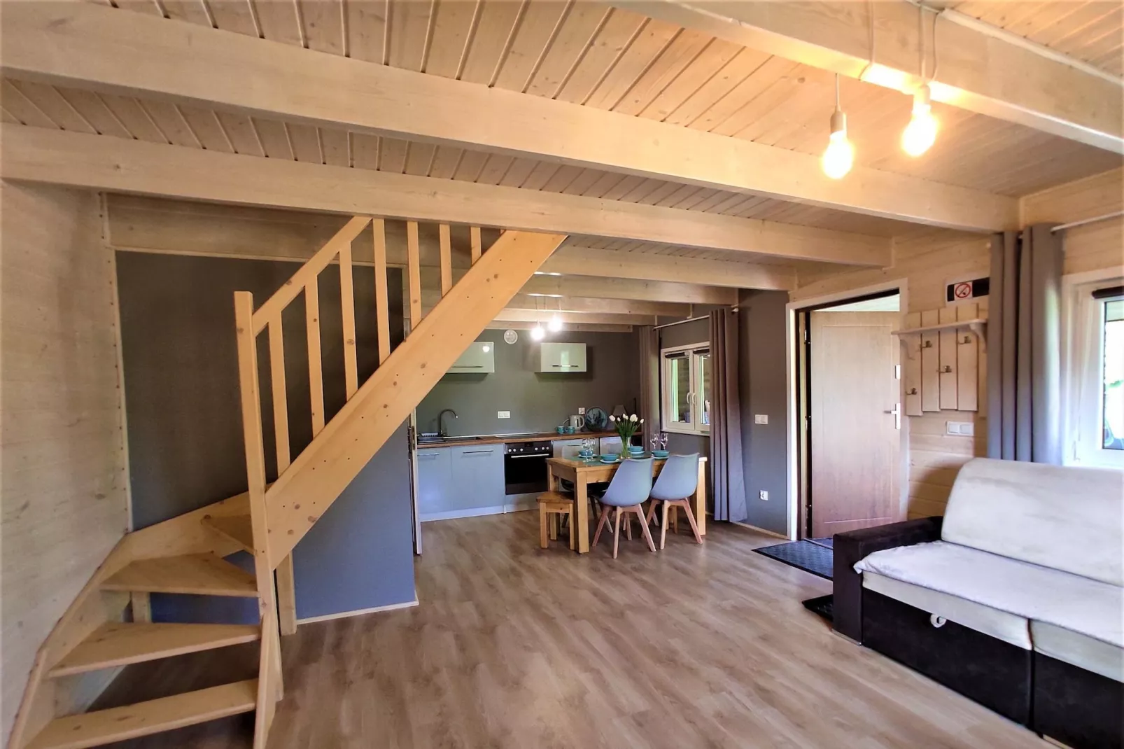 La  Paloma Resort 60 qm 6 persons Kolczewo-Wohnzimmer