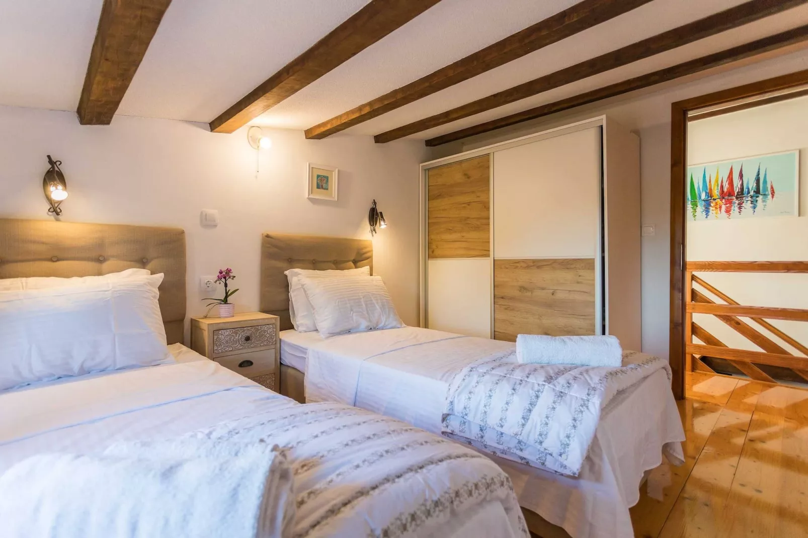 Casa Vala Romana - Big Garden, Jacuzzi, Free Bikes-Schlafzimmer