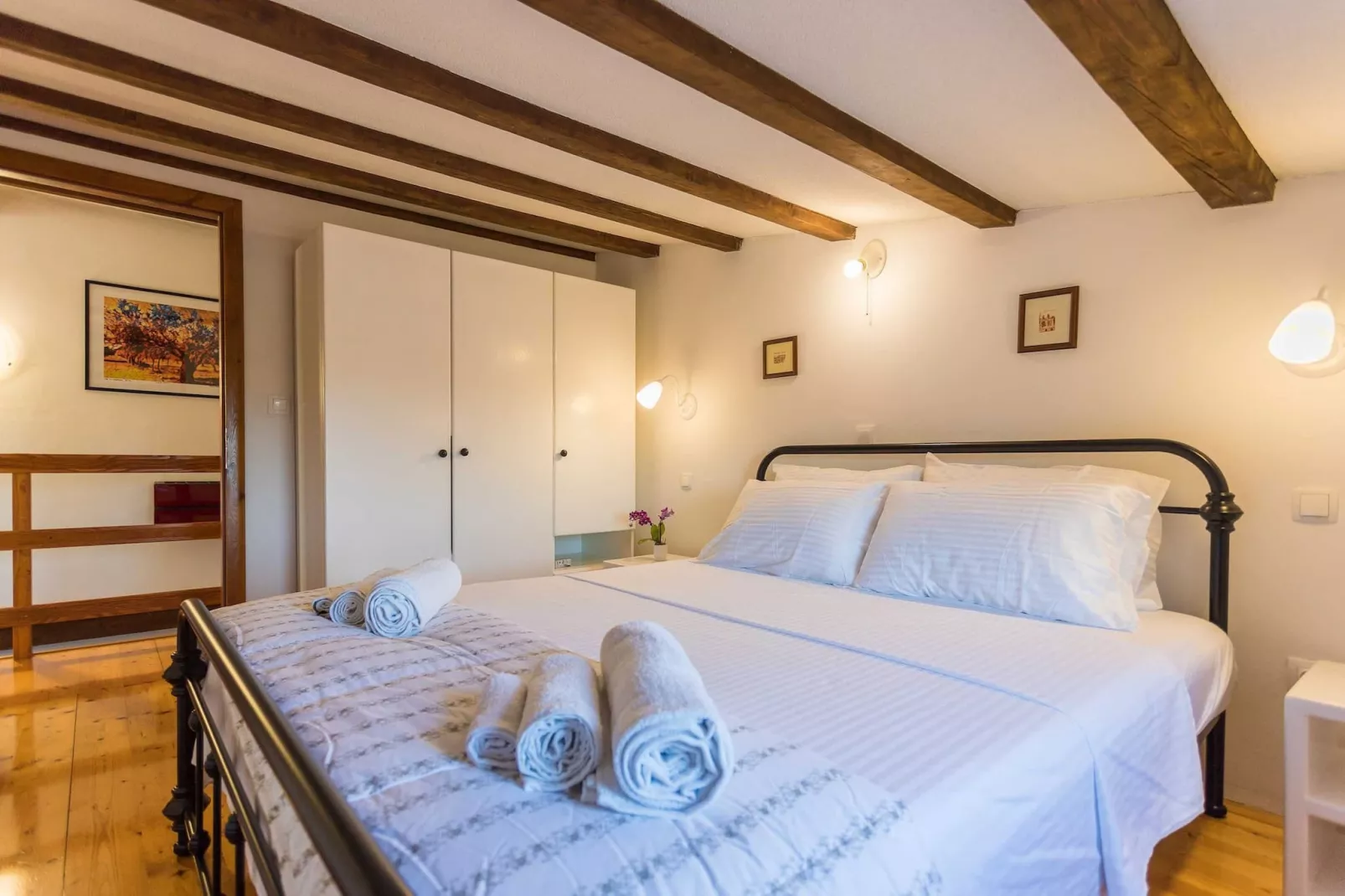 Casa Vala Romana - Big Garden, Jacuzzi, Free Bikes-Schlafzimmer