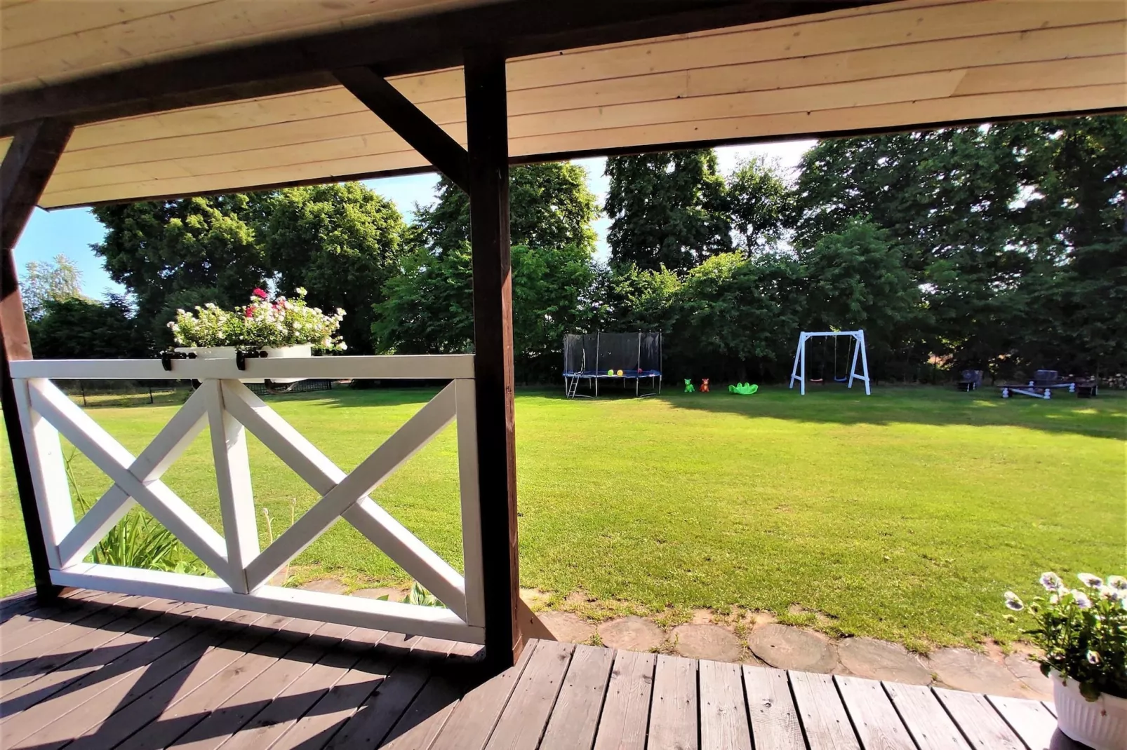 La  Paloma Resort 60 qm 6 persons Kolczewo-Aussicht Sommer