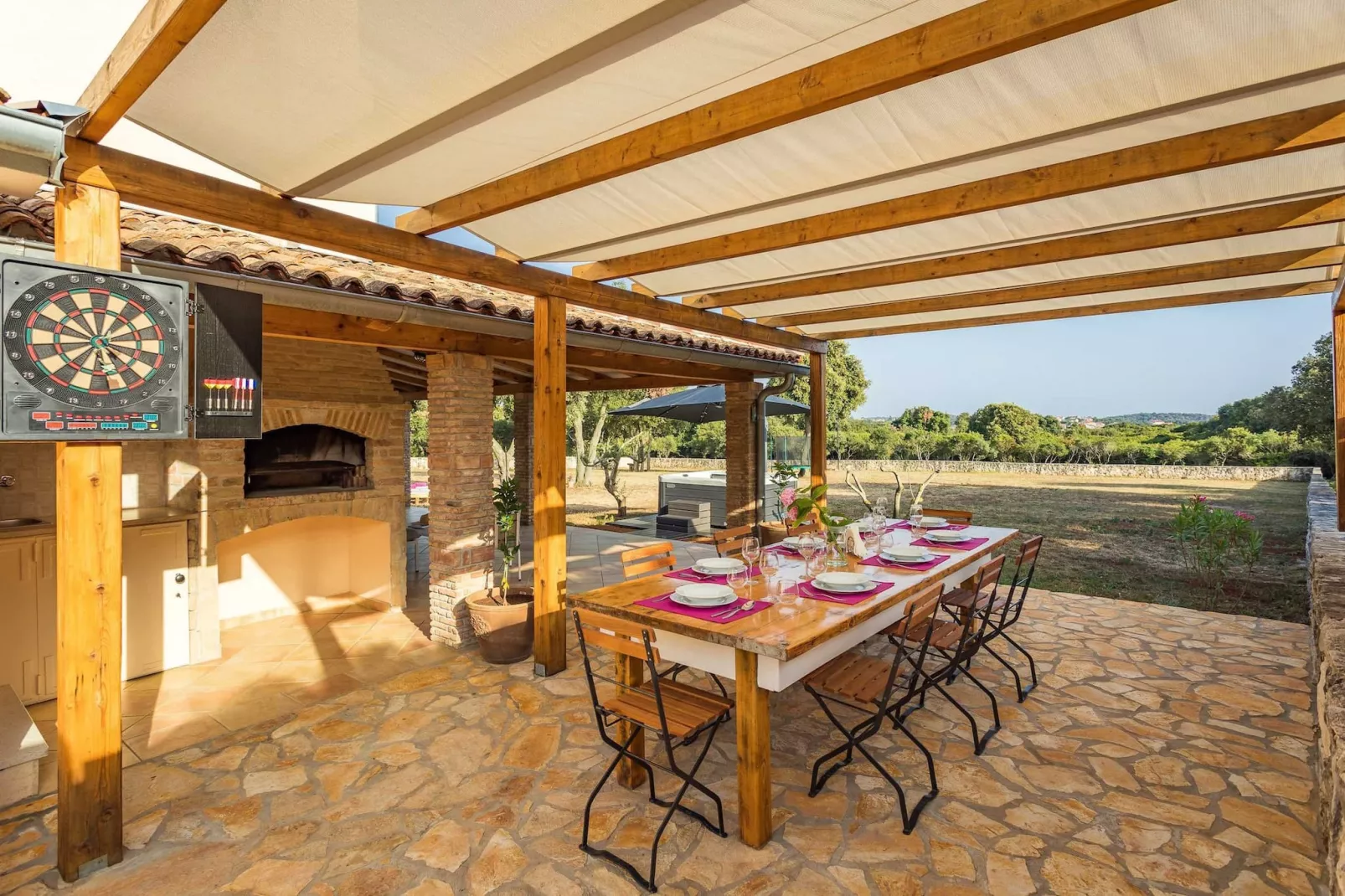 Casa Vala Romana - Big Garden, Jacuzzi, Free Bikes-Terrasse