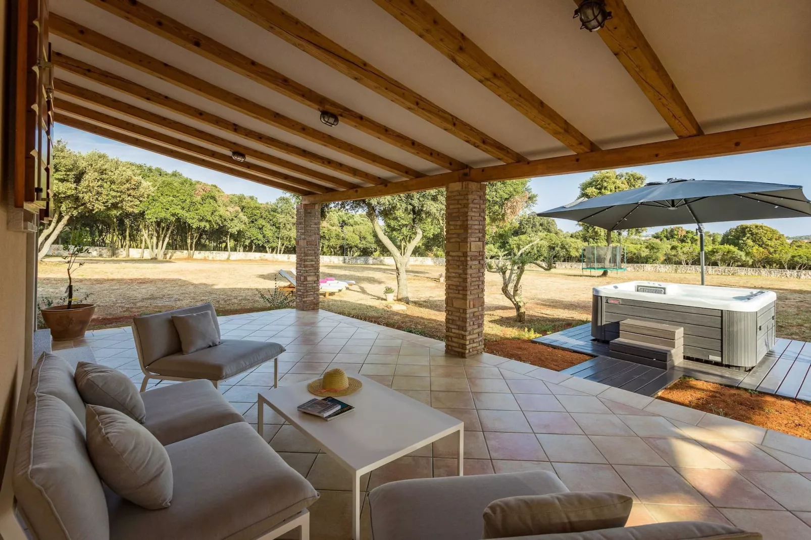 Casa Vala Romana - Big Garden, Jacuzzi, Free Bikes-Terrasse