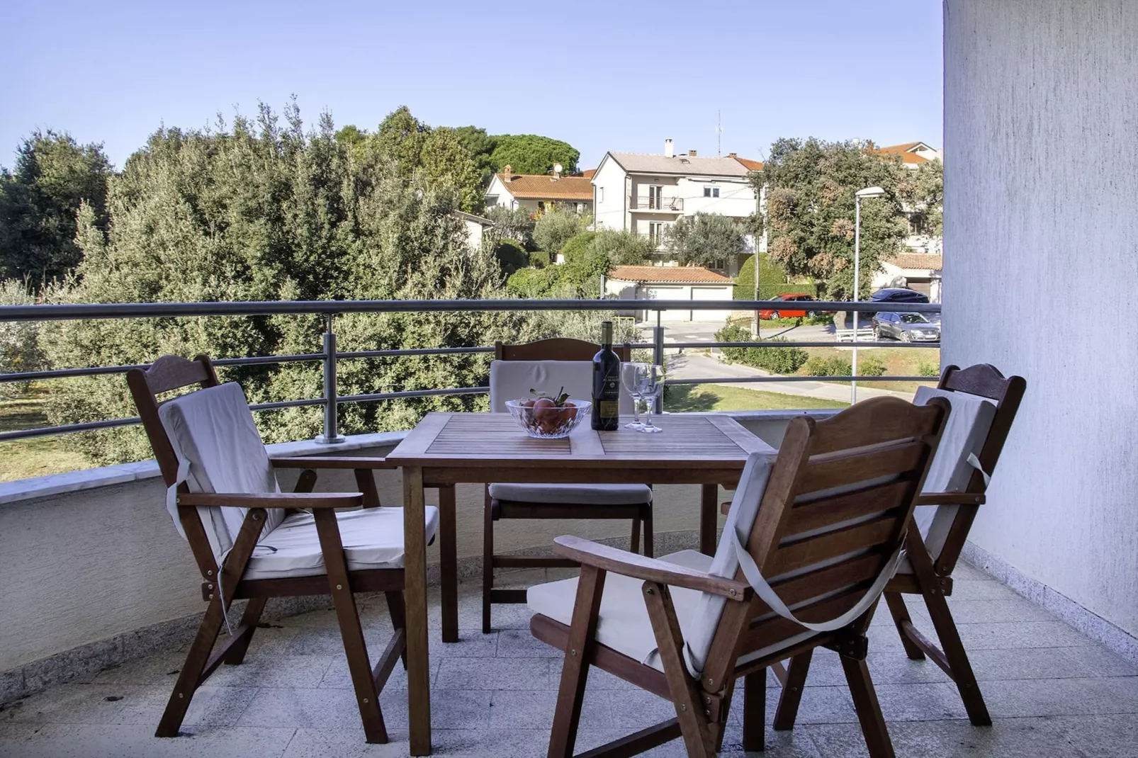 Apartment Banjole - 200 m from the Beach-Terrace balcony